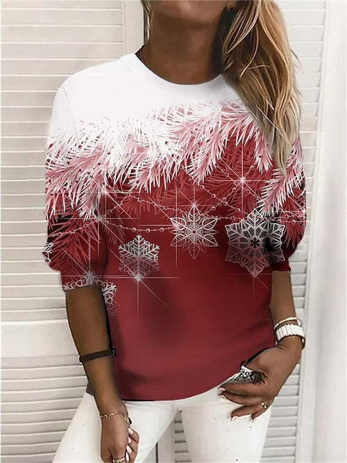 "New Fashion Long-Sleeved Christmas Sweater for Autumn"