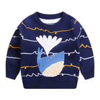 Double-layer Cotton Sweater for Kids - Autumn/Winter