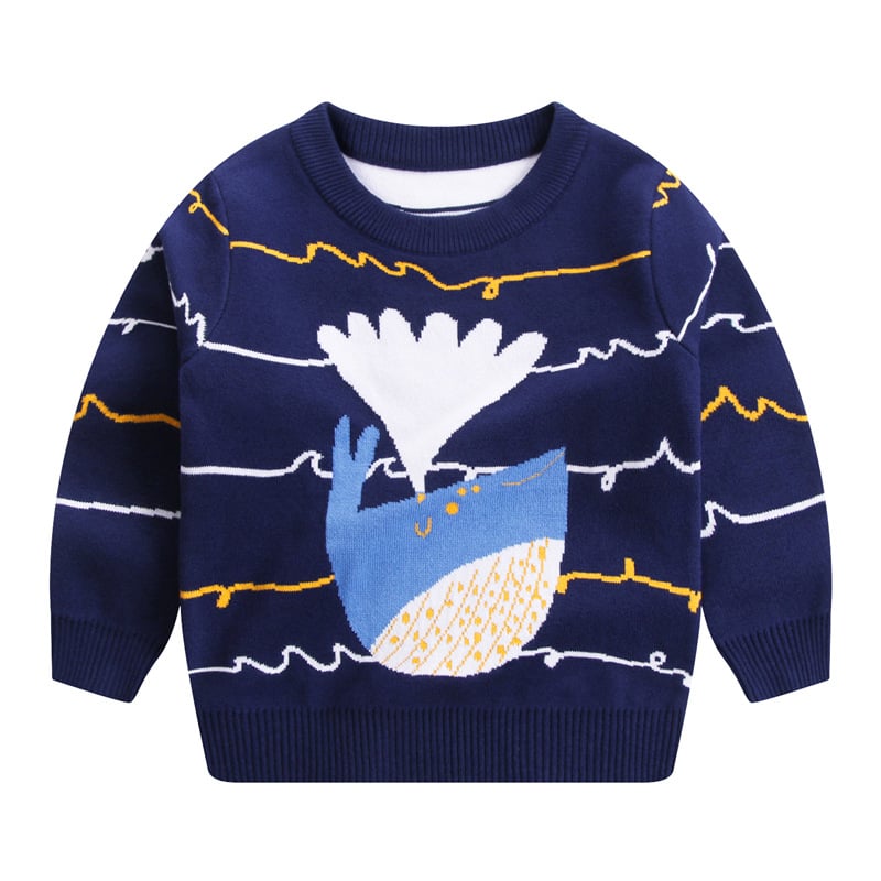 Double-layer Cotton Sweater for Kids - Autumn/Winter