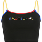 2020 Spring European Style Embroidered Camisole Top