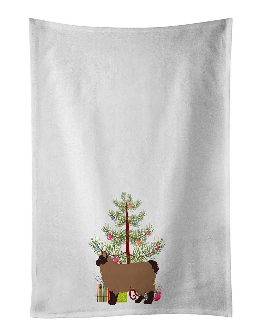 Owyhee Bob Cat Christmas Kitchen Towel Set of 2