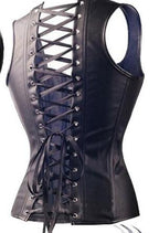 Black Court Performance Costume with Corset and Bodysuit