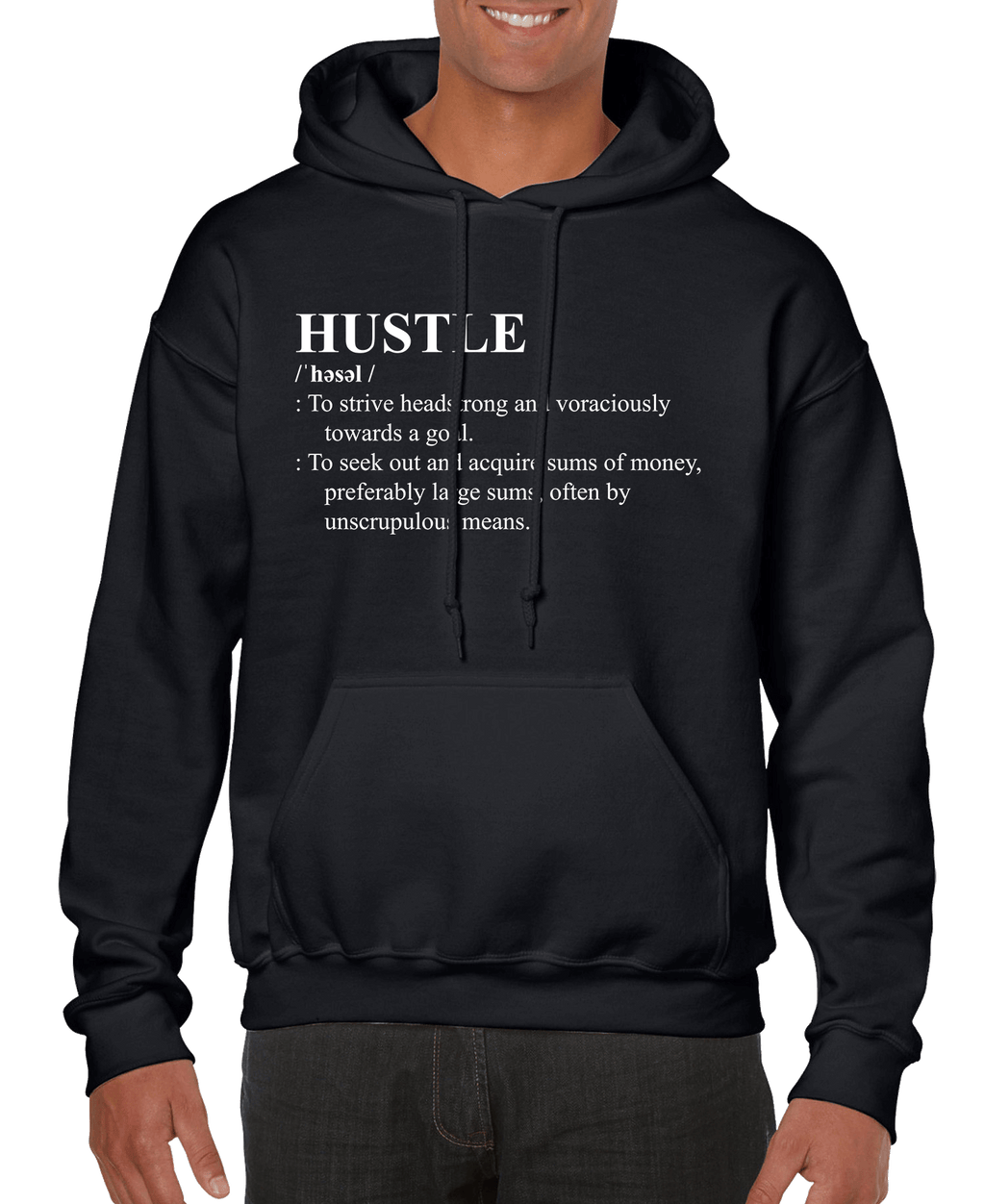 HUSTLE Definition Men’s Hoodie | Streetwear