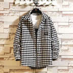 Simple Fashion Jacket for Men with Loose Fit