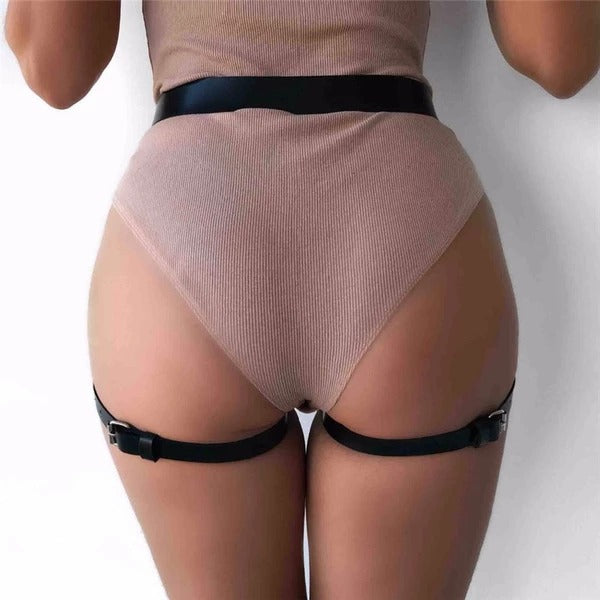 High Waist Suspender Belt for Lingerie Binding