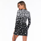 Onyhua Long Sleeve One-Piece Swimsuit