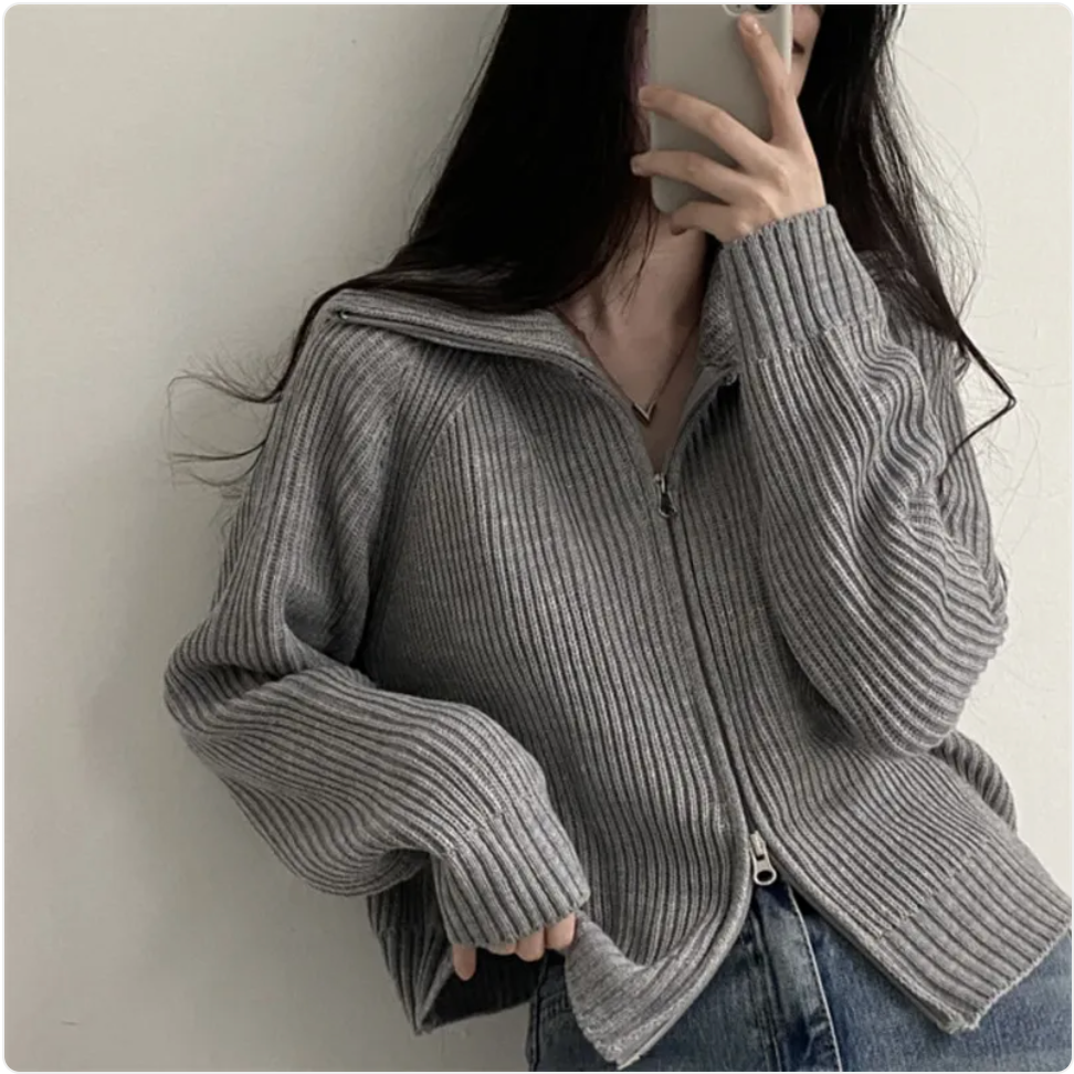 Women's Casual Knitted Cardigan