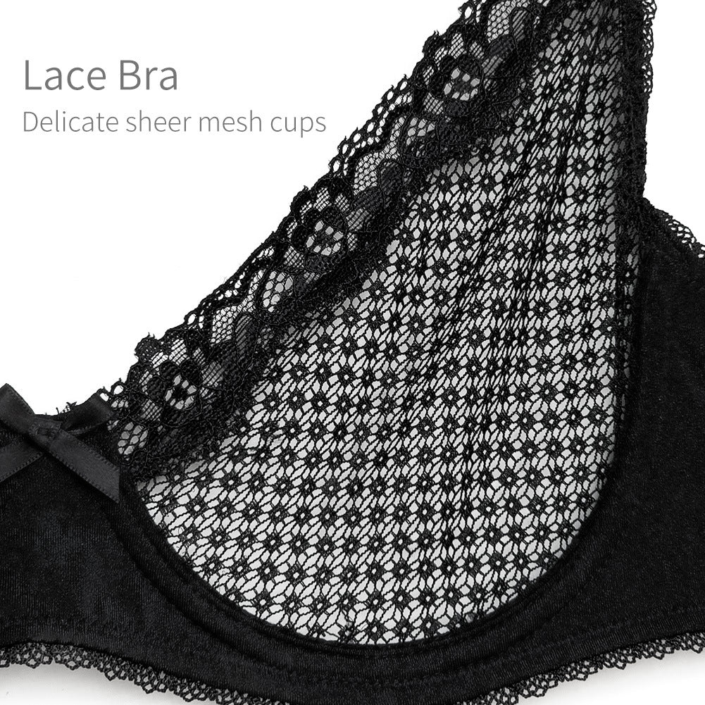 Summer Sexy Lingerie with Breathable Supportive Bra