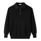 Men's Long Sleeve Polo Sweater