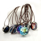 Christmas Gem Harajuku Starry Glow Necklace Pendant