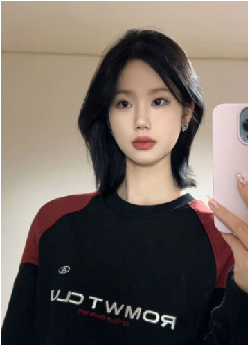 American Letter Embroidered Hip Hop Sweater Top