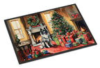 Keeshond Cozy Christmas Doormat