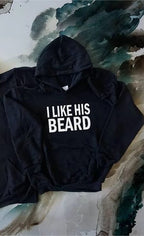 I Like Her Butt I Like His Beard Hoodie | Streetwear