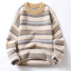 Men's Thick Mink Velvet Sweater for Autumn and Winter