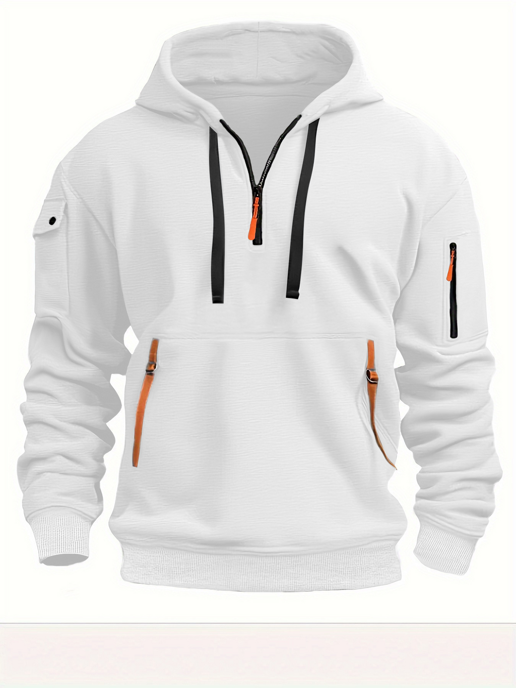 Easy Fit Hooded Sweatshirt | Streetwear