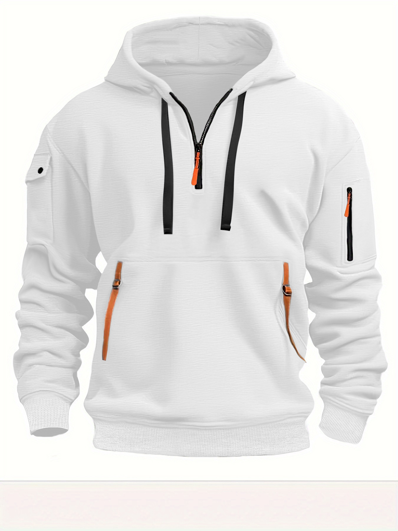 Easy Fit Hooded Sweatshirt | Streetwear