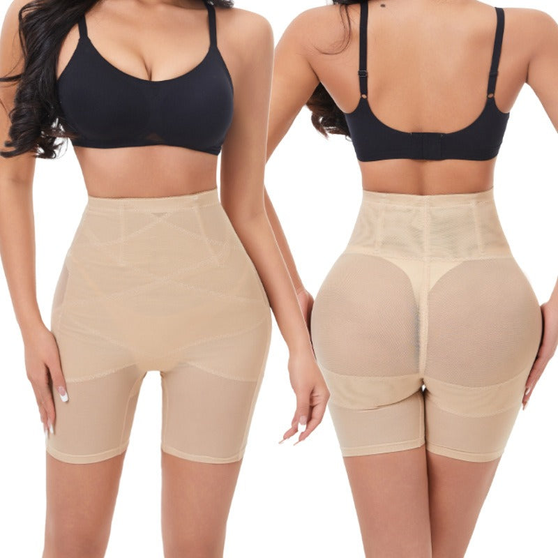 Womens High Waist Seamless Shaping Body Shaper Boyshorts