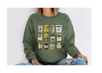 Comfortable Loose Fit Round Neck Letter Sweater for Women
