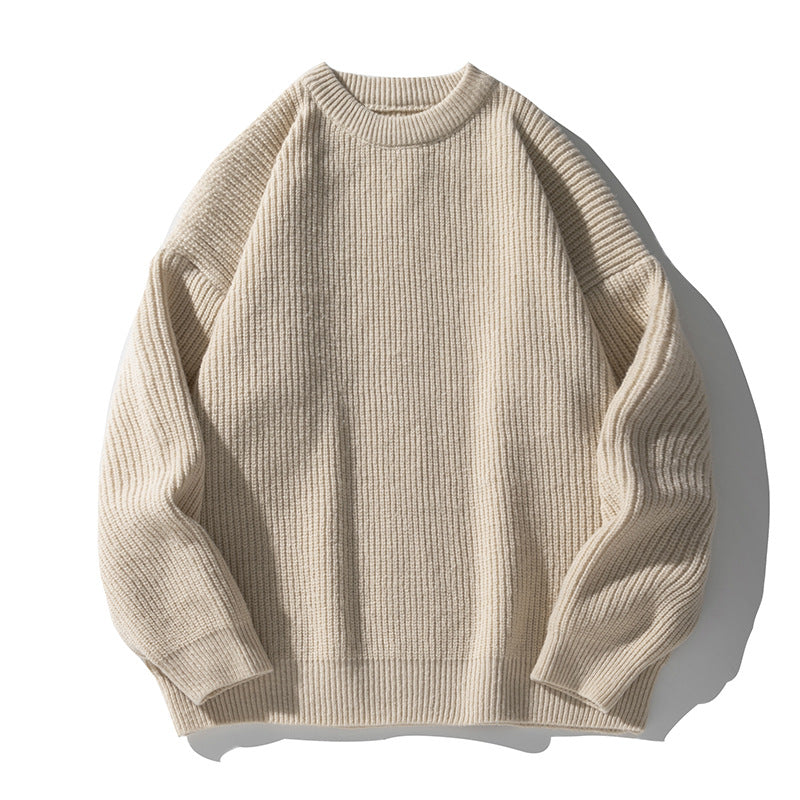 Men's Retro Thick Needle Sweater for Couples