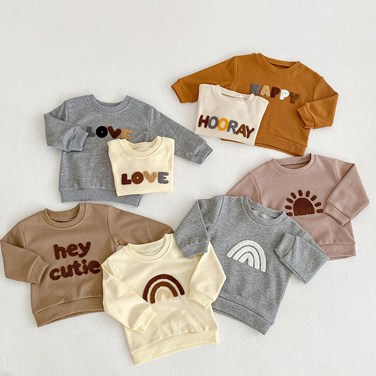 Cotton Round Neck Sweater for Newborn Baby