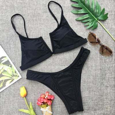 Popular Bikini with Steel Support in Multiple Colors