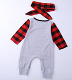 New Girls' Long Sleeve Bodysuit Outfit in European Style