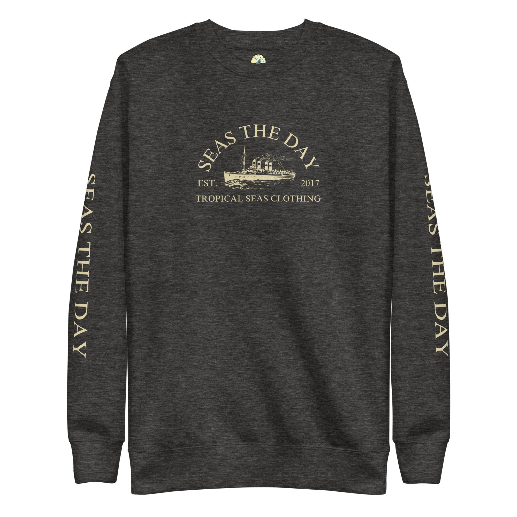 Seas The Day Ship Premium Sweatshirt | Streetwear