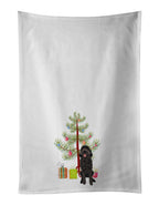Doodle Black #1 Christmas Kitchen Towel Set of 2