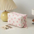 [Unpriced] Bow Clutch Cosmetic Bag | Faith Accessory
