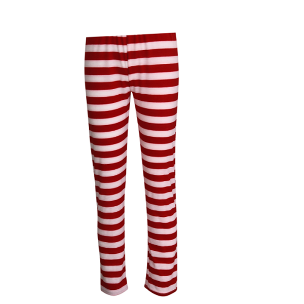 Striped Family Christmas Pajama Set for Home Wear
