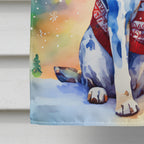 Catahoula Christmas House Flag