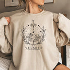 Graphic Print Crew Neck Pullover - European & American Style | Streetwear