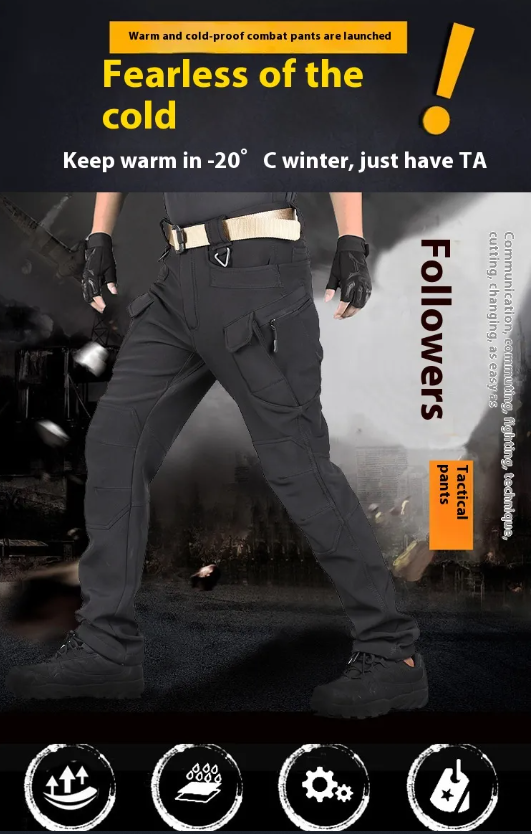 Tactical Fleece Outdoor Pants