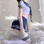 Lingerie Costume Set - Short JK Style Uniform Skirt