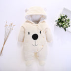 Thick Baby Bodysuit for Fall and Winter Wear