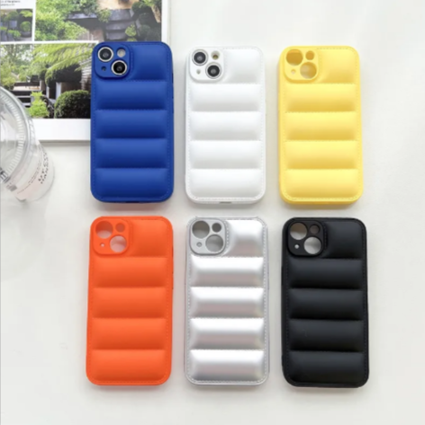Puffer Jacket TPU Phone Case | Protective Cover
