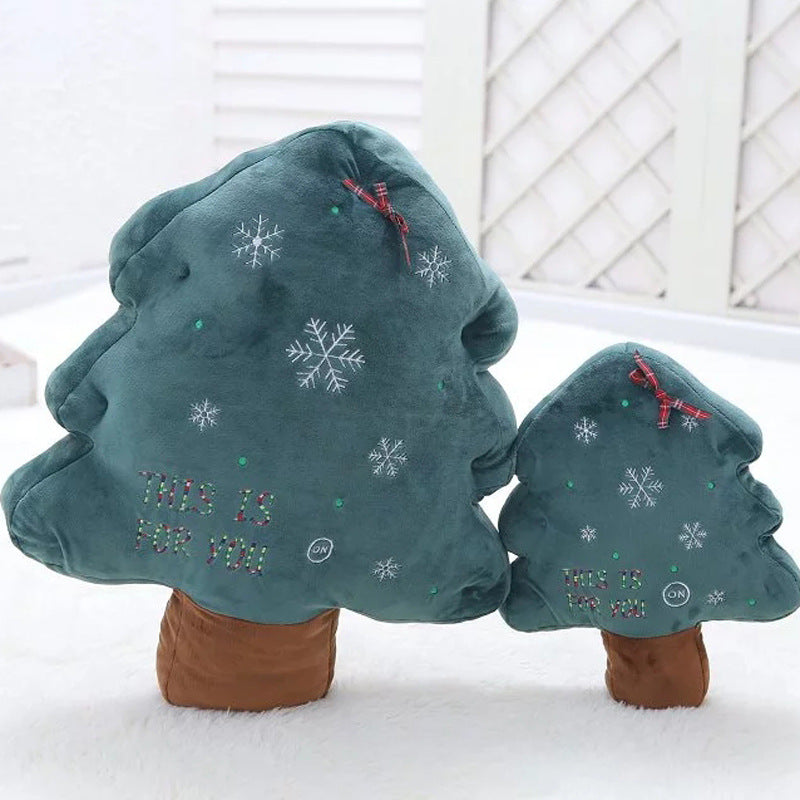 Plush Toy, Glowing Christmas Tree, Throw Pillow