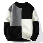 Men's Casual Round Neck Sweater for Autumn & Winter
