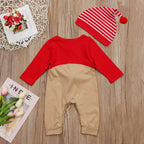 New Christmas Colorful Embroidered Baby Romper
