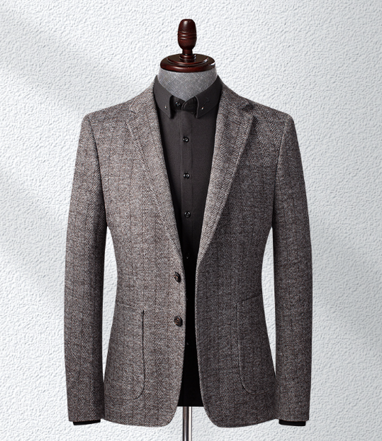 Heavy Plaid Coat
