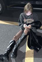 Fashionable American Retro Sweater for Women
