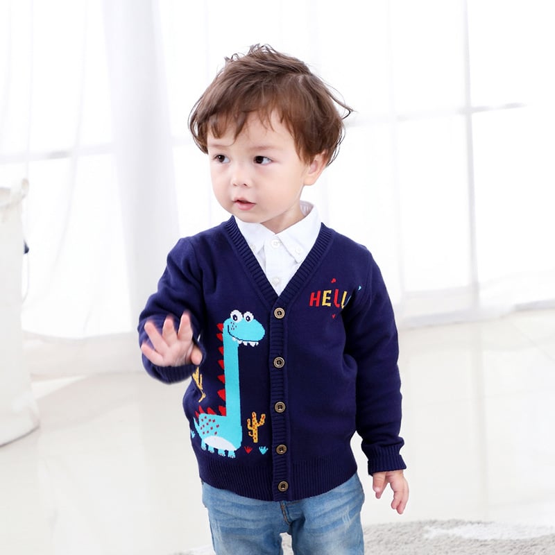 Boy's Stylish Knitted Cardigan for All Occasions