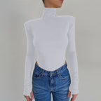 Winter Women's Sexy Cut-Out Backless Bodysuit