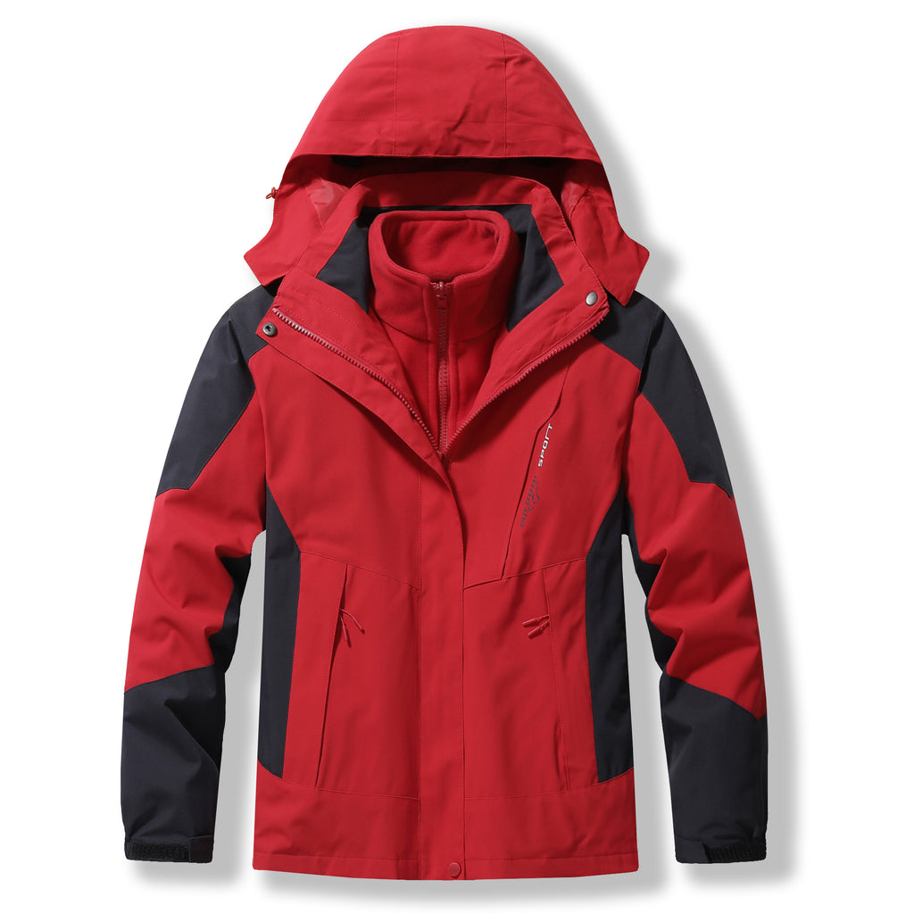 3-in-1 Waterproof Winter Jacket Set for Women