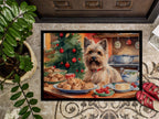 Cairn Terrier Christmas Cookies Doormat