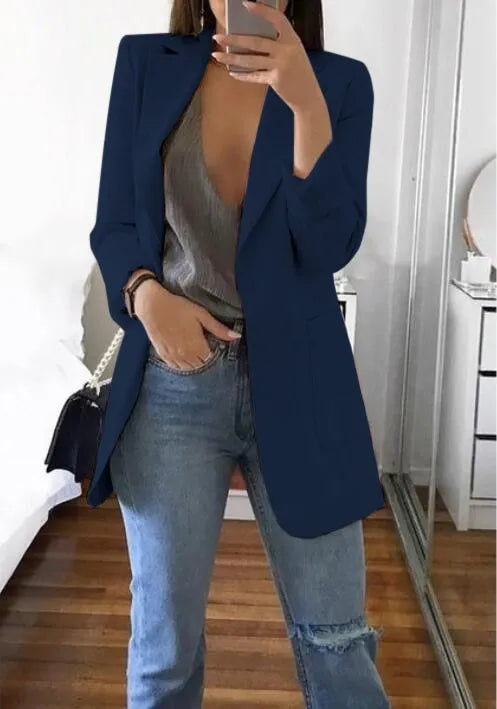 Slim Cardigan Temperament Blazer
