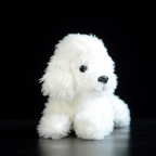 Plush Simulation White Teddy Dog Doll