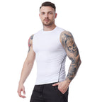 Men's Sleeveless Workout Tank Top - Breathable Quick-Dry