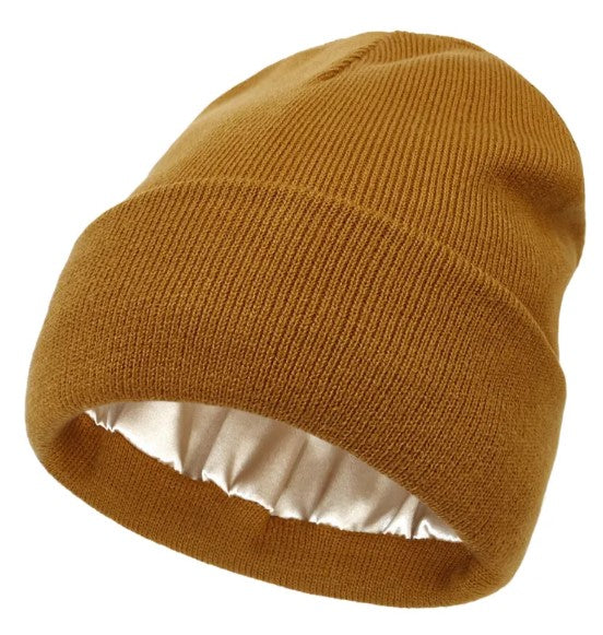 Knitted Wool Hat | Embroidered Cap