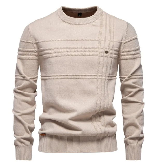 Men's Classic Round Neck Pullover – European Fit | Streetwear